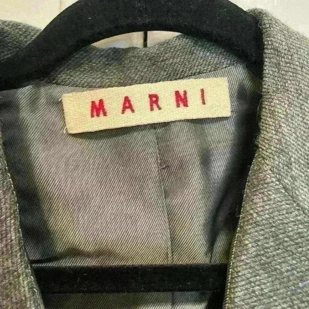 Marni wool gray blazer - Picture 5 of 6